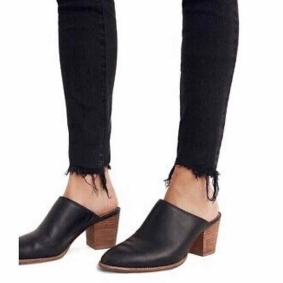 Madewell 9" Mid Rise SKINNY Exposed Button Fly Jeans Raw Hem Size 32 Stretch - Picture 15 of 15